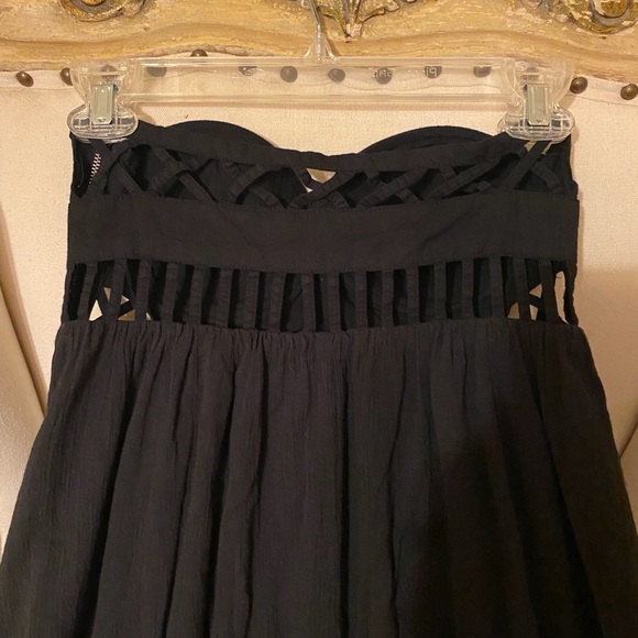 Mara Hoffman black strapless maxi dress - Picture 10 of 11